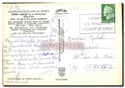 Dijon i jego Jezioro — W Burgundii — IRIS — Rewers