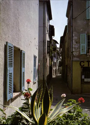 Velha rua — Saint-Laurent-du-Var — Iris Mexichrome