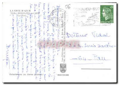 Port — Beaulieu-sur-Mer — IRIS — Rewers