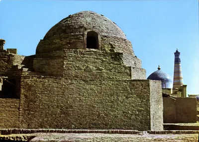 Mausoléu de Seid Allaudin em Khiva — editor Aéroflot, série não numerada