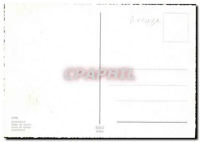 Palazzo di Giustizia — Ieper — n°1043/6 — Verso