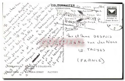 Wolverhampton — widok panoramiczny — Coldurmaster International — Rewers