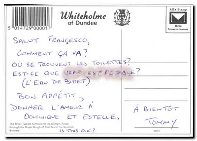 Rzeka Tweed — Peebles — Whiteholme of Dundee — Rewers
