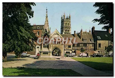 Monumento do Bishop Hooper — Gloucester — editor Colourpicture Publications, n° WHS 1276