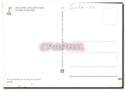 Marché flottant w Stockholmie — widok z lotu — Kuultokuva Oy, seria A4192 — Rewers