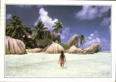 Anse Royale — Seychelles — Carta postal SEYCHELLES XXXVII-E1