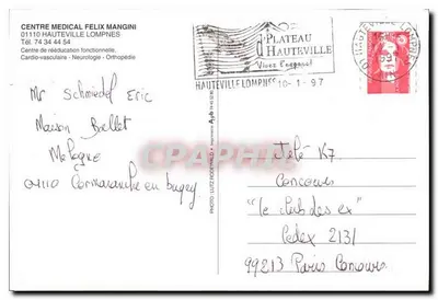 Centrum Medyczne Félix Mangini — Hauteville-Lompnès — Foto Lutz Rodewald — Rewers