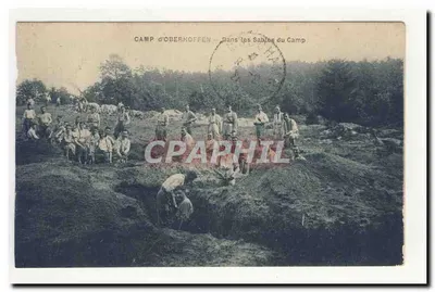 Campo de Oberhoffen — Nos Areias do Campo — editor não identificado