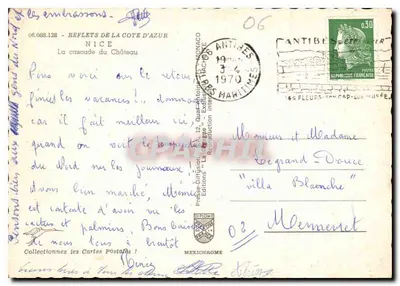 Wodospad zamku — Nice — Wydawnictwo Diplomate — Rewers