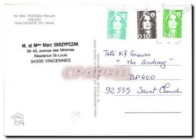 Pézenas — gocki korytarz z schodami — Wydawnictwo Méridionales — Rewers