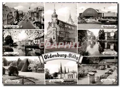 Oldenburg i. Oldbg. — Colagem de locais emblemáticos
