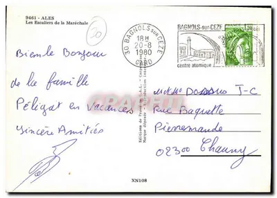 Les Escaliers de la Maréchale — Ales — Éditions de Provence A.L. — Rewers