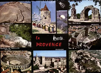 La Provenza — paisajes y monumentos — editor Cité Color Adia, n° 30103