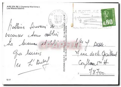 Les Marais Salants — Ars-en-Re (Charente-Maritime) — Wydawnictwo R.E.P.P. — Rewers