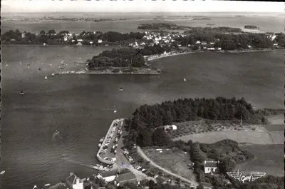 Vue aérienne de l'île aux Moines — Morbihan — Éditeur GABY