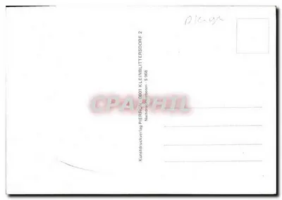 Münsingen, Pforzheim, Tübingen, Reutlingen — kolacja czterech miast — Kunstdruckverlag Kleinblittersdorf — Rewers