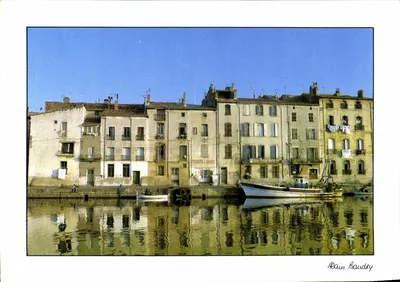 Ciudad de La Rochelle — vista del puerto — ediciones Alain Baudry, serie CA 113
