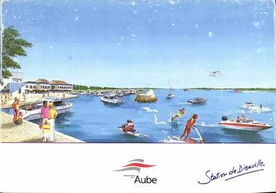 Estação de Dieuville — Departamento da Aube — Edição Ch. Royer