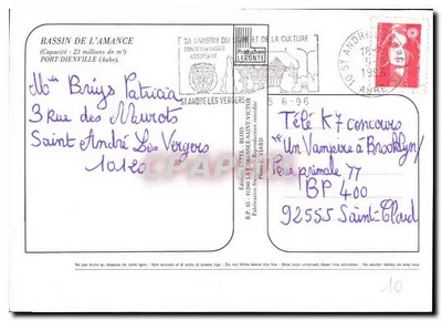 Port-Dienville — Porto de lazer — Edição Estel, n°45 — Verso