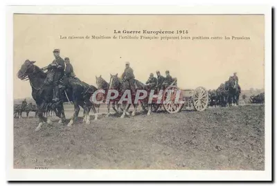 Пулемёты артиллерии Франции — Европейская война 1914