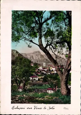 Vista sobre Vence, la Bella — vista pintoresca — Ediciones MAR, Niza