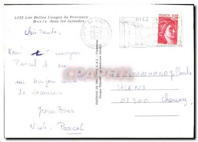 Ruiny lawendy — Prowansja — Éditions de Provence G.A.L. — Rewers