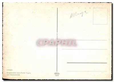 Trier — Brunnenhof z Porta Nigra i Simeonstift — Kaulbach — Rewers