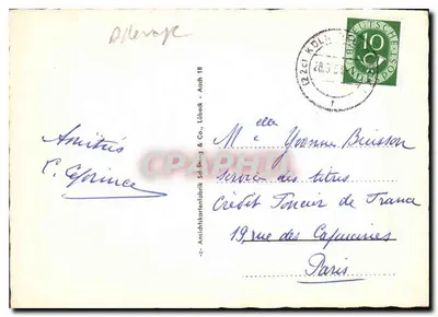 Bad Aachen — widok panoramiczny — Ansichtskartenfabrik Sd. Hring & Co., Aach - Aach — Rewers