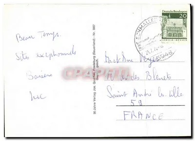 Sauerland — das Land der tausend Berge — wydawca Jos. Grothel, Fredsburg (Sauerland) — n° 3867 — Rewers