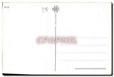 Krucyfikcja — szyba katedry Chartres — wydawca Schouvet, n°16 — Rewers