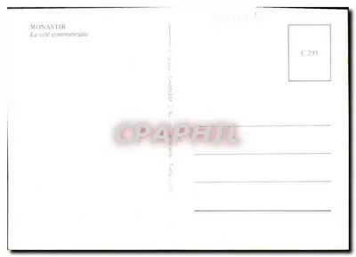 Kawiarnia El Medina — Tunis — wydawca Chamy, nr C 295 — Rewers