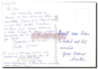 Dziecko przy Jasminie — Tunezja — Wydawnictwo Tant — Rewers