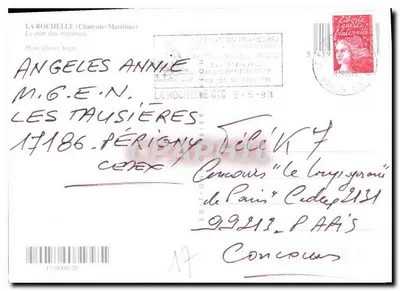 La Rochelle — Port des Minimes — Éditions C.P.A.P.H.I.L. n°17 — Verso