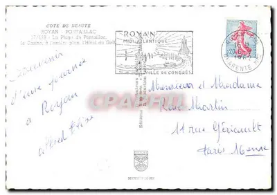 Plaża Pontaillac — Royan — Wydawca Iris — Rewers