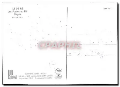 Ilha de Ré — Les Portes en Ré — Éditions Estel — Verso