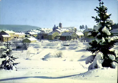 Le Haut Jura em Inverno — O Village dos Rousses (Alt. 1130m) — Éditions de l'AS, N° 1204