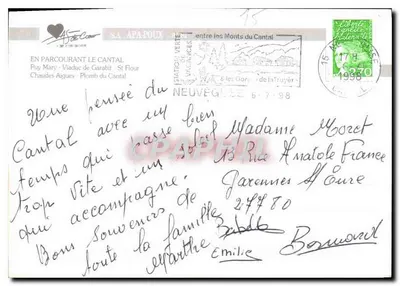 Cantal — paesaggi e siti — SA APA-POUX — Verso