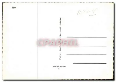 Saarbrücken, Mettlach, Merzig, Volklingen, Saarlouis, Dillingen — Widok z powietrza rzeki Saar — Wydawca MP, nr 199 — Rewers