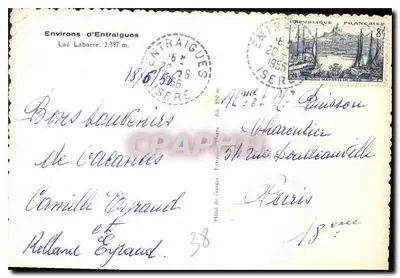 Jezioro Labarre — Okolice Entraigues — Hotel Gargou — Rewers