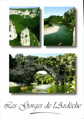 As Gorges da Ardèche — Paisagem do Vivarais — Edições Saint-Clement-de-Réte