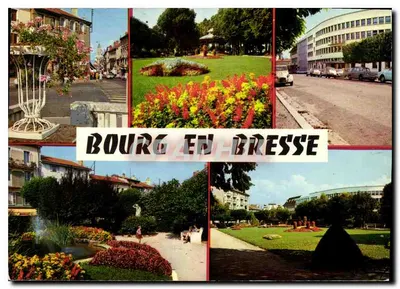 Bourg-en-Bresse — vista panorâmica — Foto R. MOISY, S.p.a.e.m.