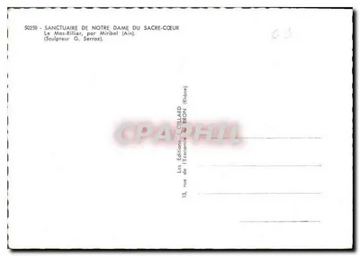 Mas-Rillier — Lembrança de Mas-Rillier — Les Editions de l'Économie (Rhône) — Verso