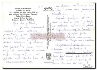 Bourg-en-Bresse — Katedra Brou — IRIS — Rewers