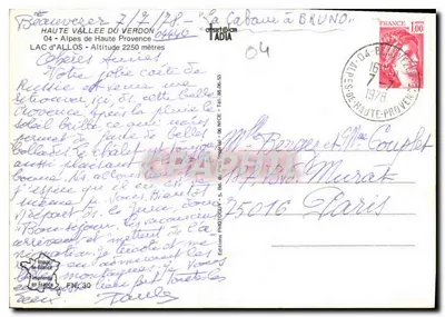 Jezioro Allos — Wysoka Dolina Verdon — Foto GUY — Rewers