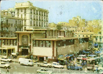 Mostaganem - Praça do Mercado — editor Brunoy, número de série 'Uma cidade em um jardim'