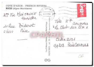 Nice — vue panoramique et nocturne — Les Editions NICE — Rewers