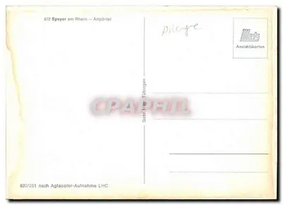 Szyja Altpörtela w Spire — wydanie Mets, seria 820/251 — Rewers