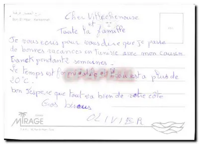 Borj El Hsar — Ruínas de um bastion — Éditions Mirage, Tunis — Verso