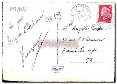 Gisors (Eure) — Katedra — Wydawca CIM — Rewers