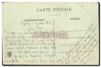 LYON — Plac Morand i ogrody — L. Lyon — Rewers